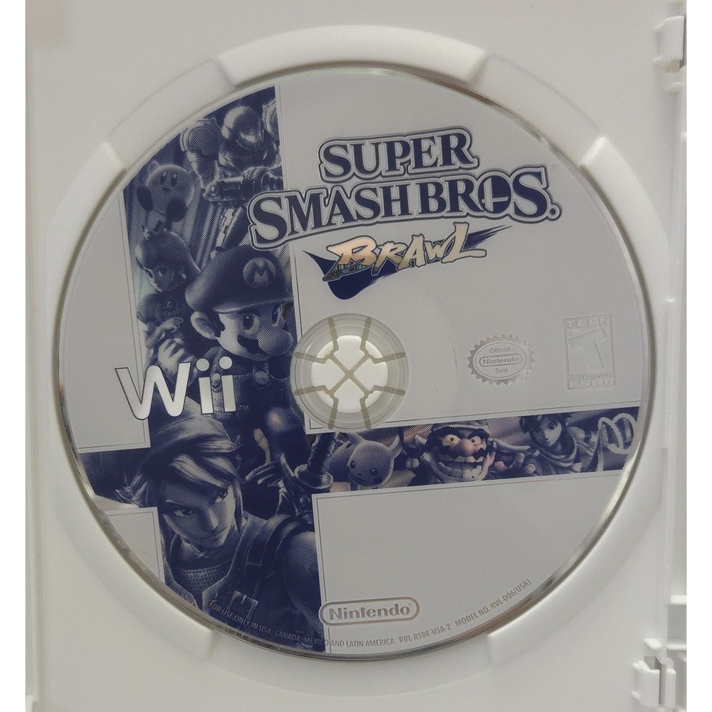 Super Smash Bros. Brawl - Nintendo Wii 2008 - Complete in Box (CIB) - Tested - Picture 3 of 14